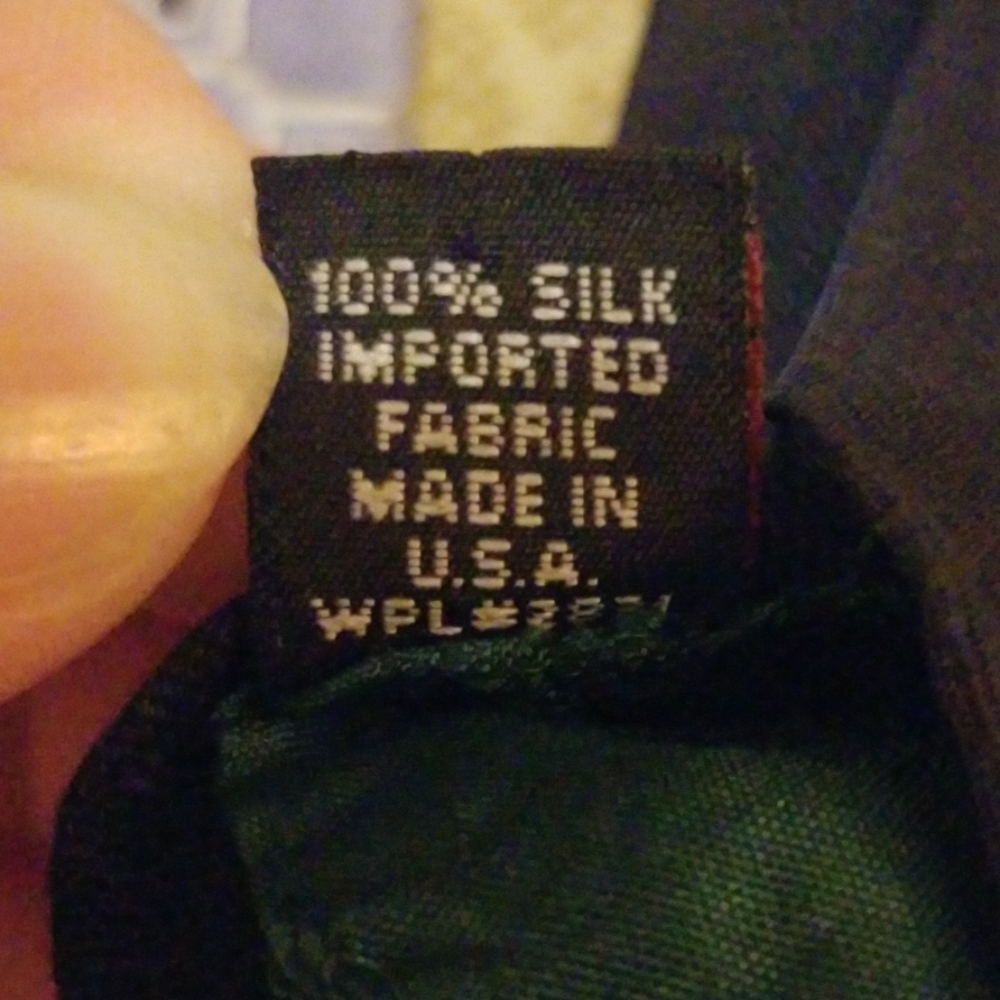Tommy Hilfiger Vintage Silk Necktie - Picture 4 of 4